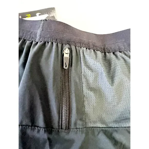 Nike Dri-FIT Running Shorts XL Black Lined Athletic Gym Mens - Picture 8 of 9